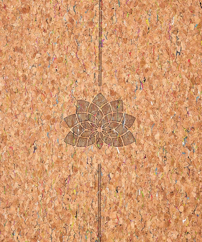 4MM Cork Yoga Mat with RecycledTPE&Cork + Natural Rubber - thecorkcollective.web
